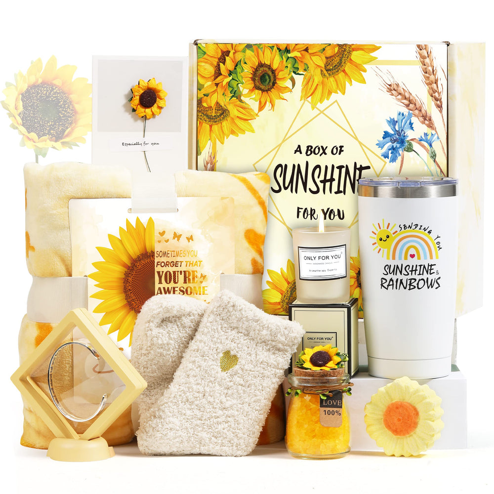 Mollywatr caja regalo sol-soleado para alegrar su día
