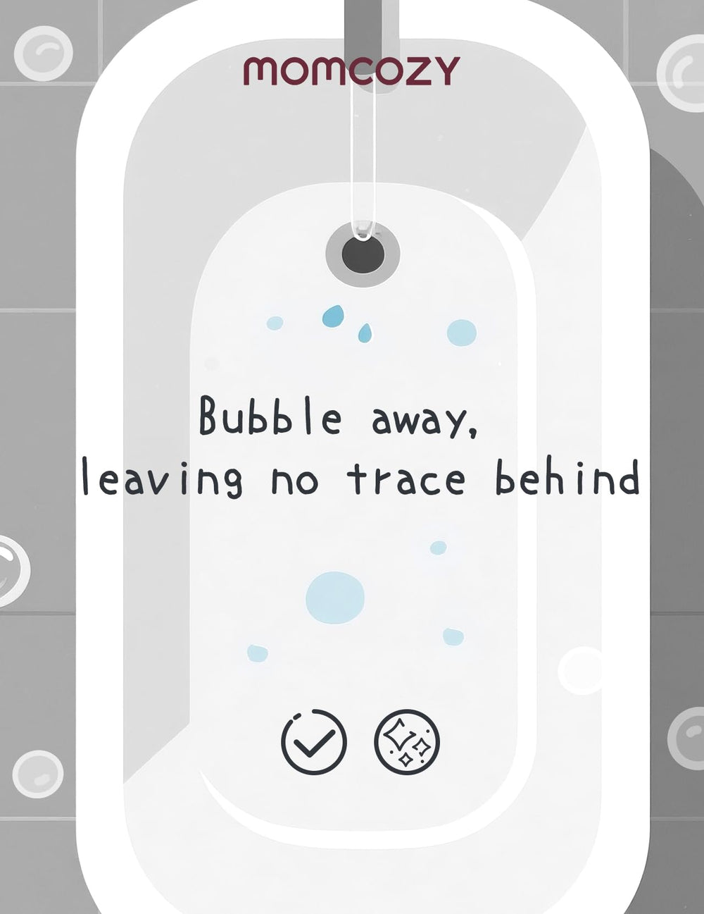 Momcozy bombes de bain animaux pingouin: expérience sensorielle variée et calme.