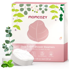 Momcozy catorce-pack vapores ducha, hoja de eucalipto para relajación diaria