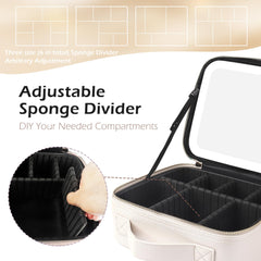 MOMIRA divisiones EVA desmontables para organización personalizable de cosméticos.