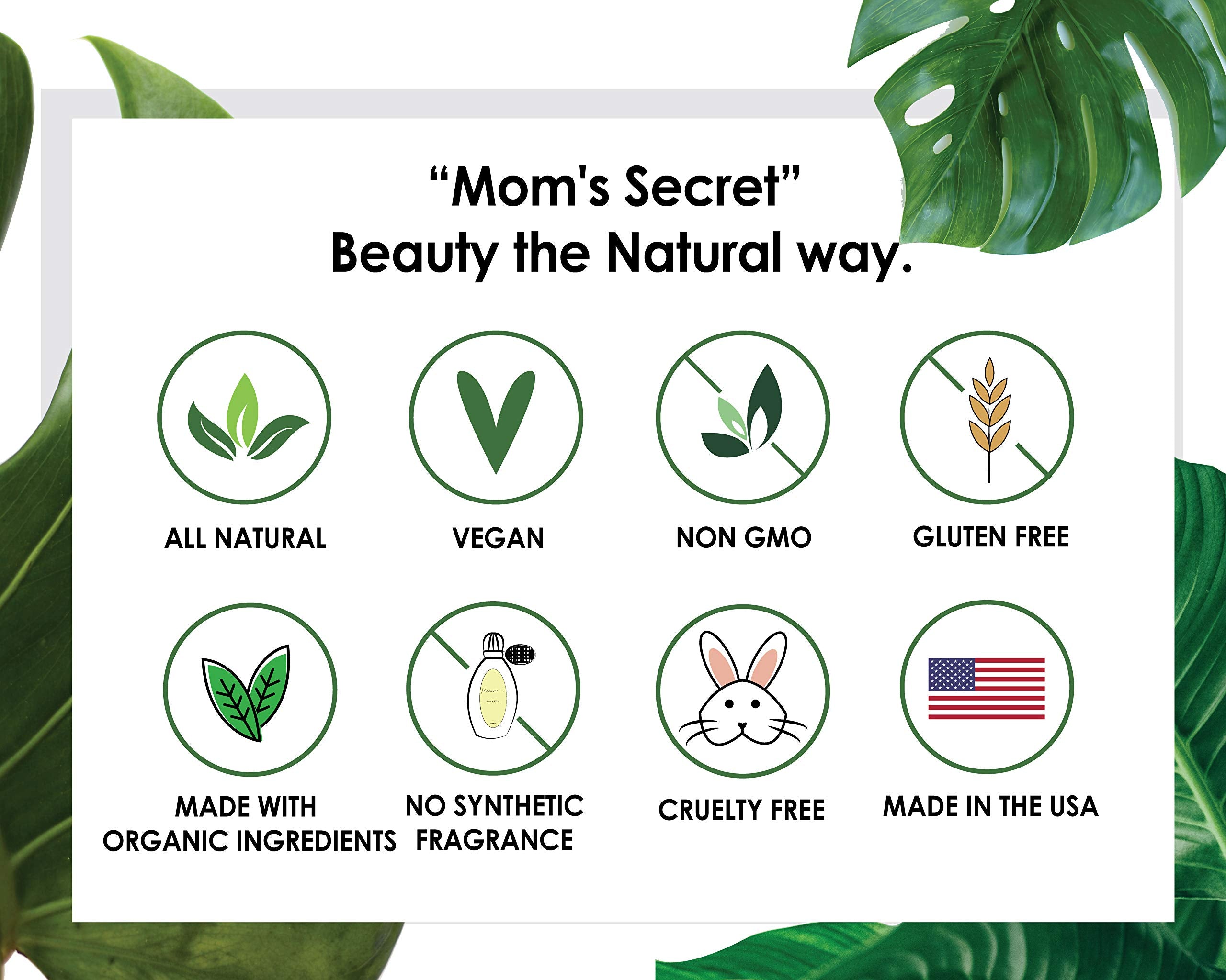 Mom's Secret blush aplicador compacto, fácil de transportar y usar.