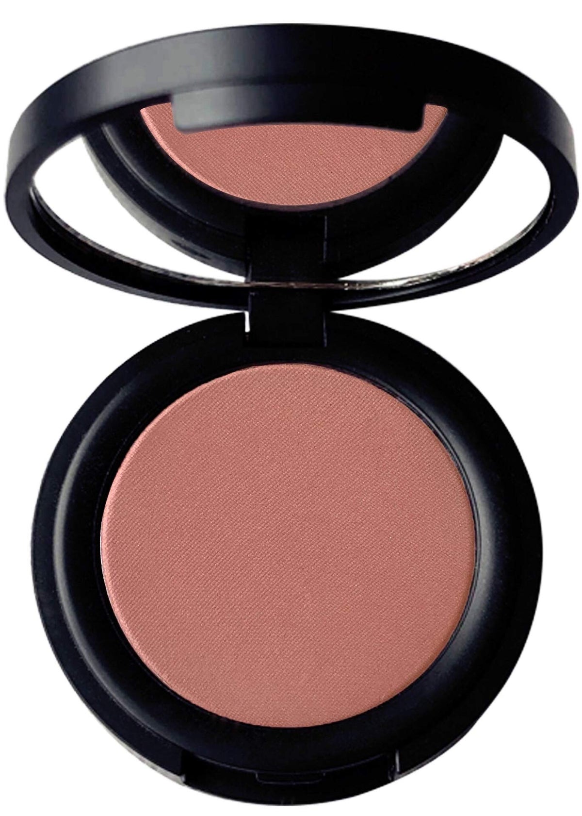 Mom's Secret blush rosa empolvado, tono suave para un brillo natural en la piel.