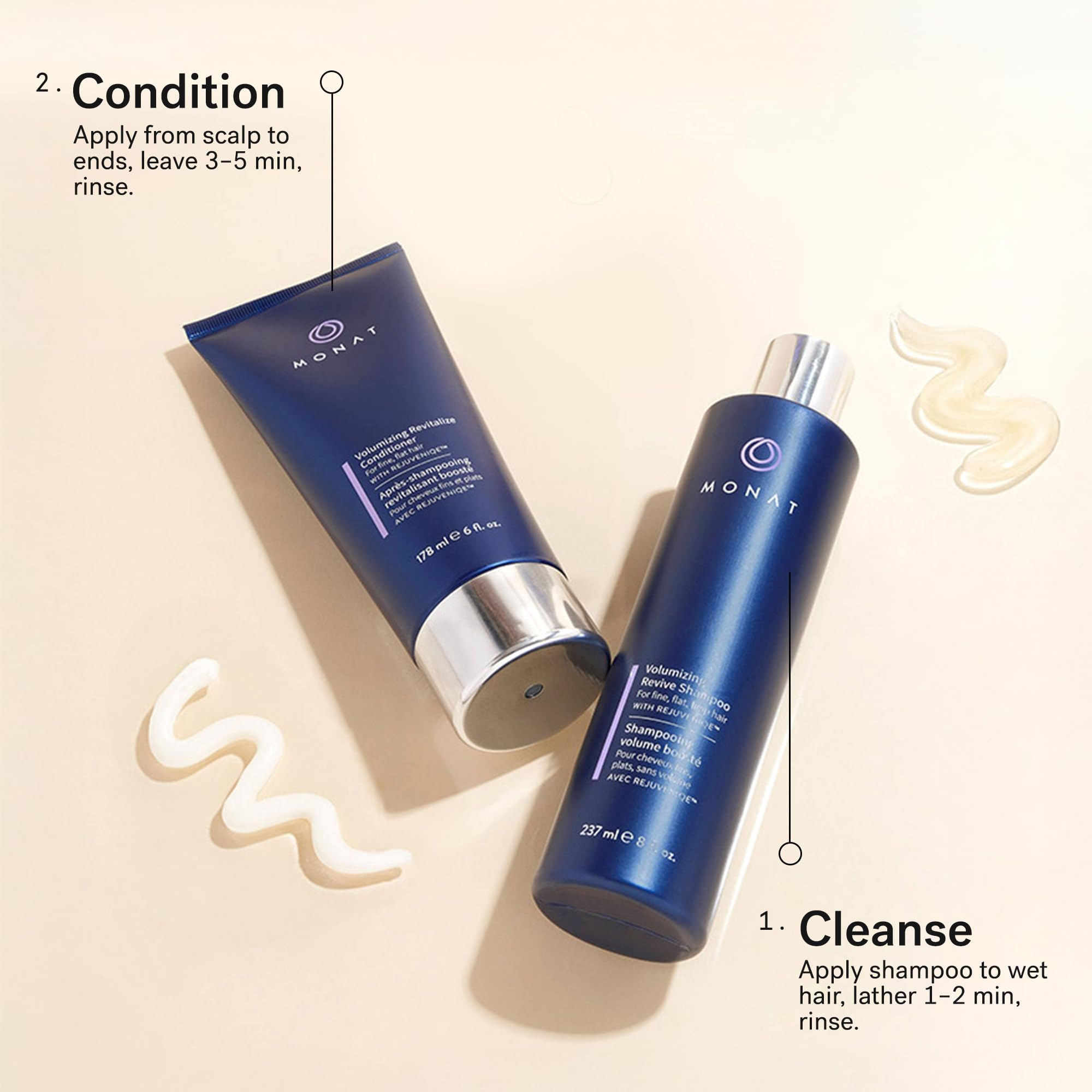 MONAT Envases sostenibles, cuidado capilar responsable.