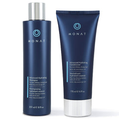 MONAT champú de hidratación avanzada en botella, aporta hidratación duradera al cabello seco