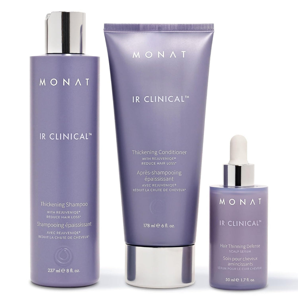 MONAT IR CLINICO SISTEMA: champú en botella para una limpieza suave.