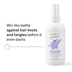 MONAT Junior démêlant—spray après shampoing pour cheveux fins faciles à démêler.