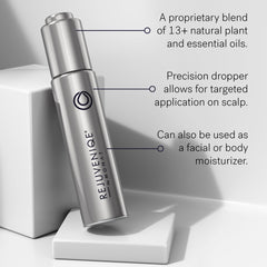 MONAT ReJUVENIQE Oil aplicado en las manos suaviza la piel y mejora hidratación.