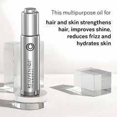 MONAT ReJUVENIQE Oil, textura suave de aceite nutritivo para piel.