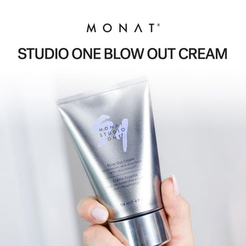 MONAT Studio One Blow Out Cream acabado satinado gracias a REJUVENIQE.