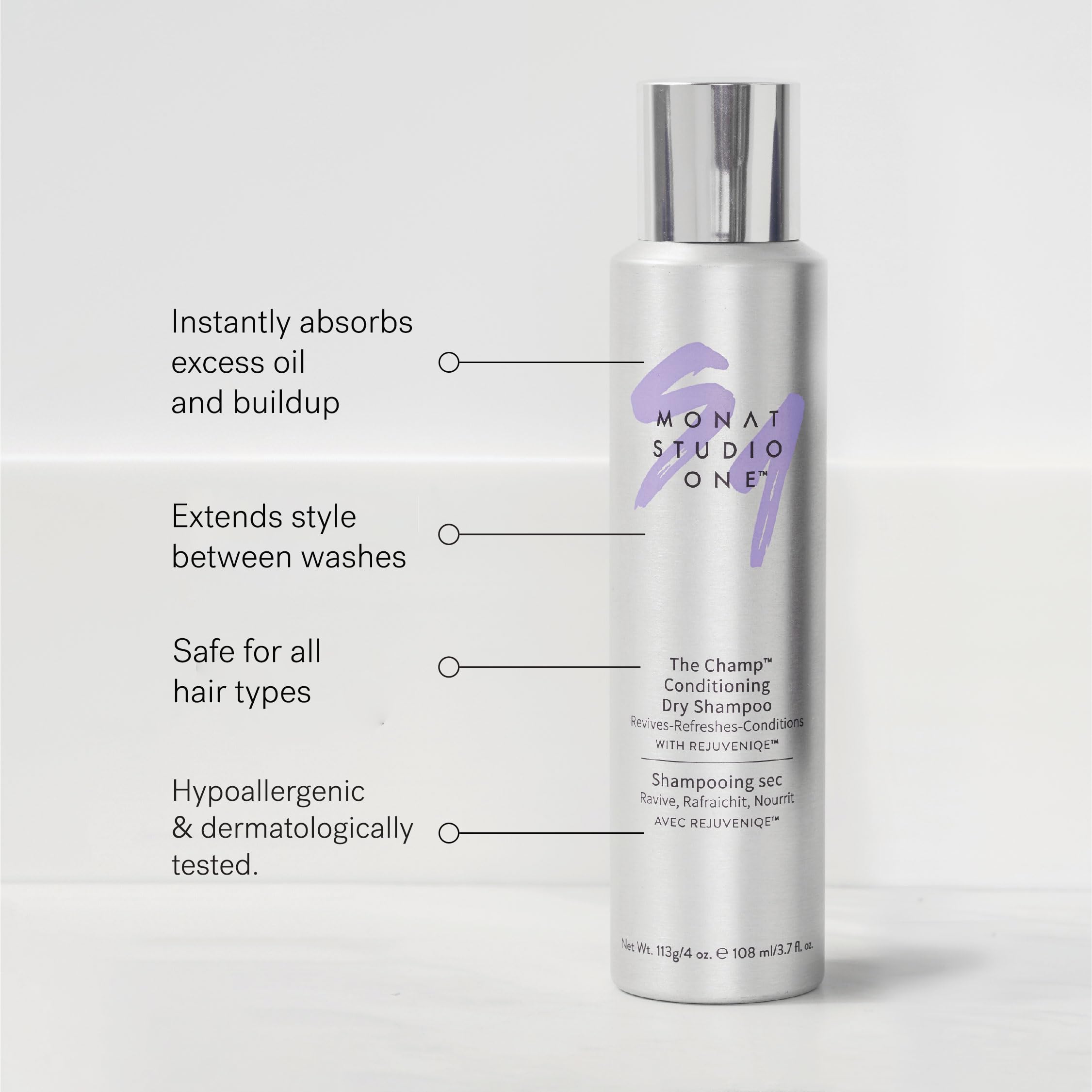 MONAT Studio One The Champ extiende el estilo y añade cuerpo al cabello