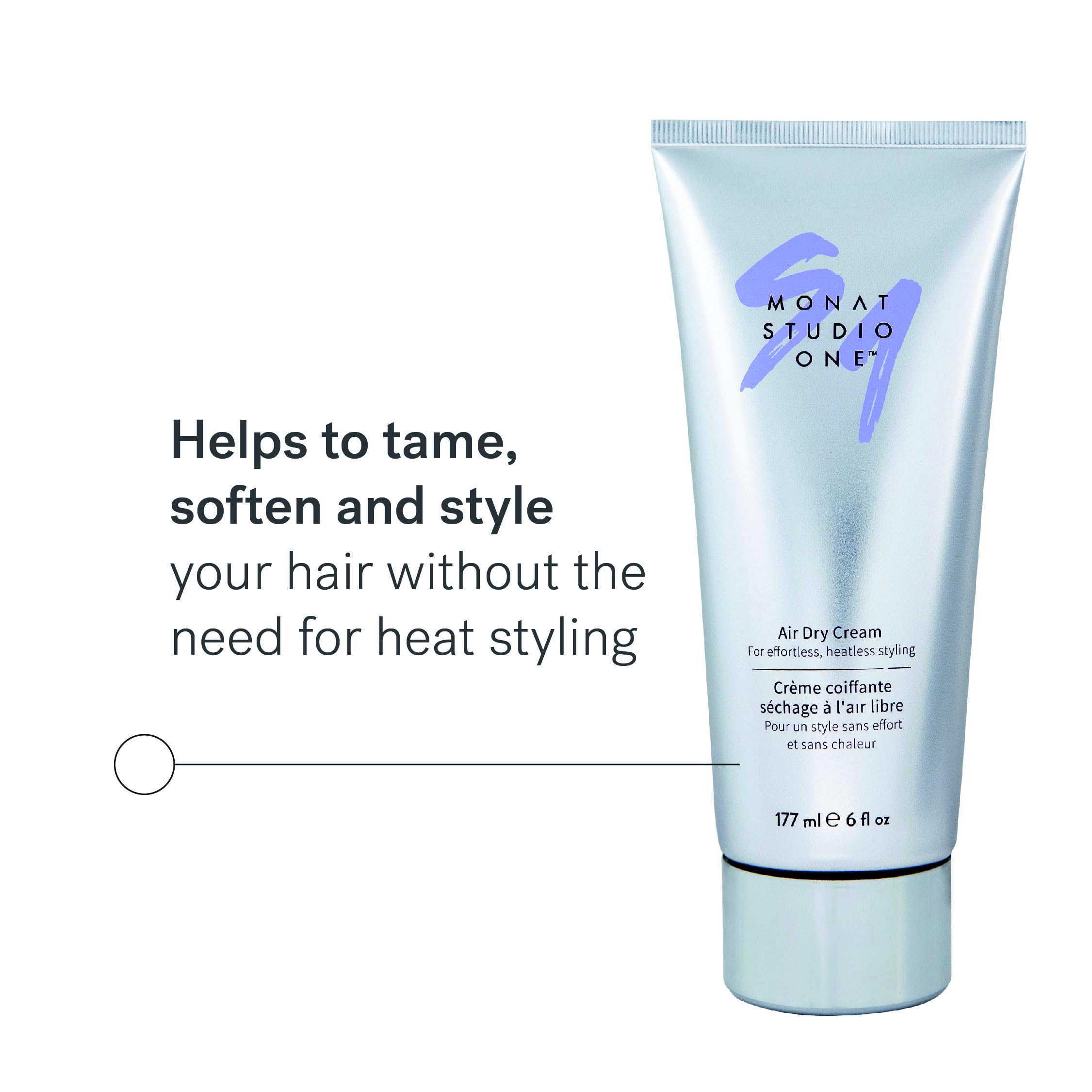 Textura cremosa de MONAT Studio One para peinado suave y definido