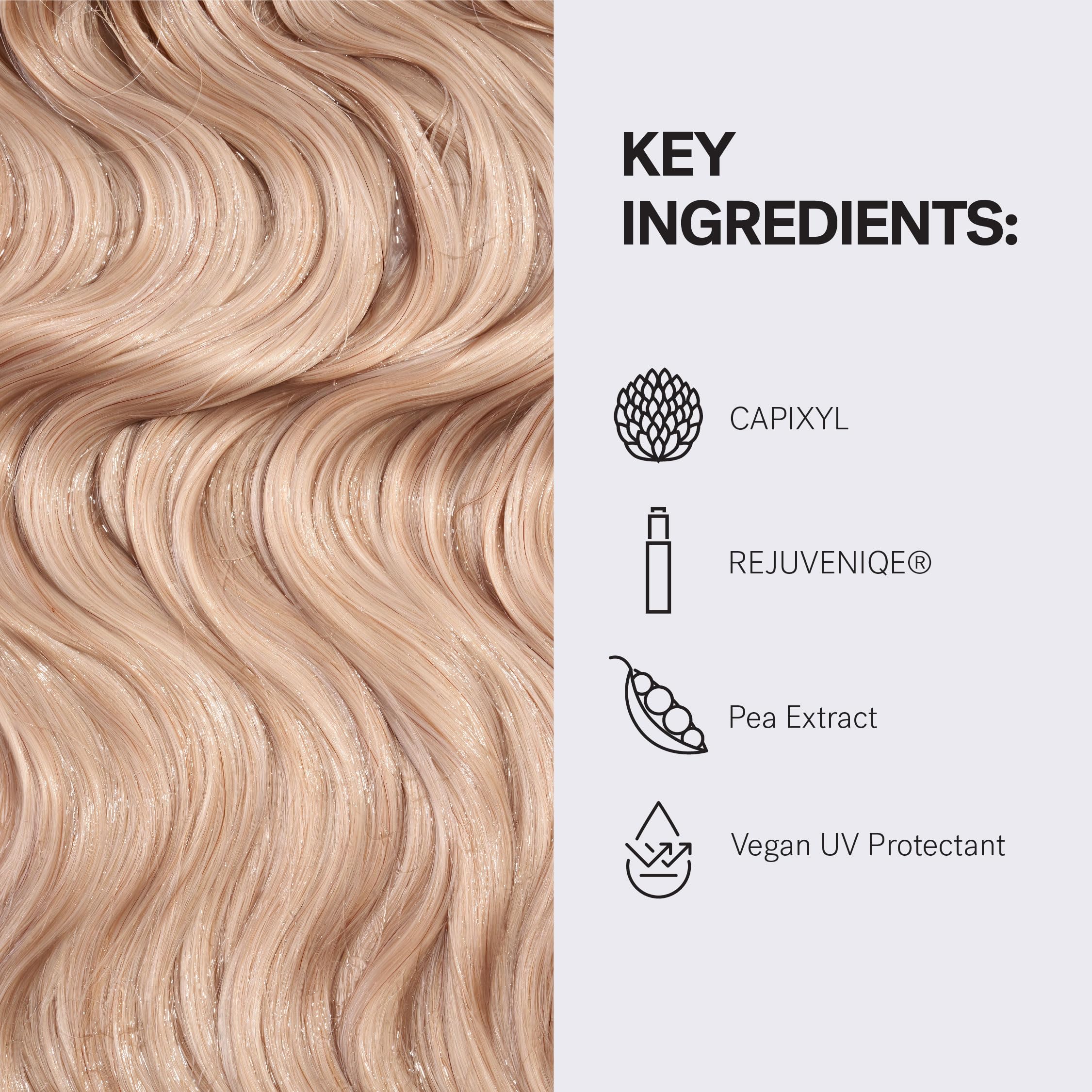 MONAT Volumizing Revive Shampoo proteccion-uv: protección contra el sol para un volumen sostenido.