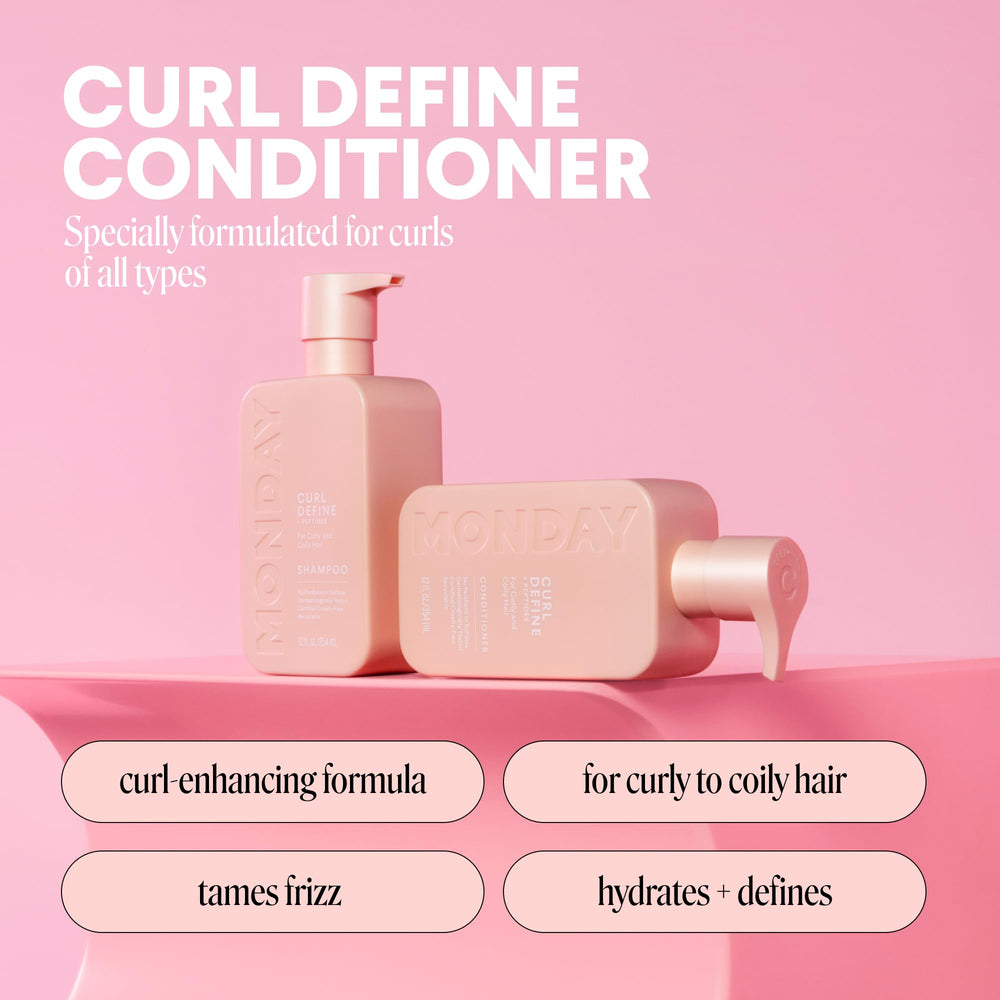 MONDAY Haircare CURL DEFINE: aceite de coco para hidratación profunda