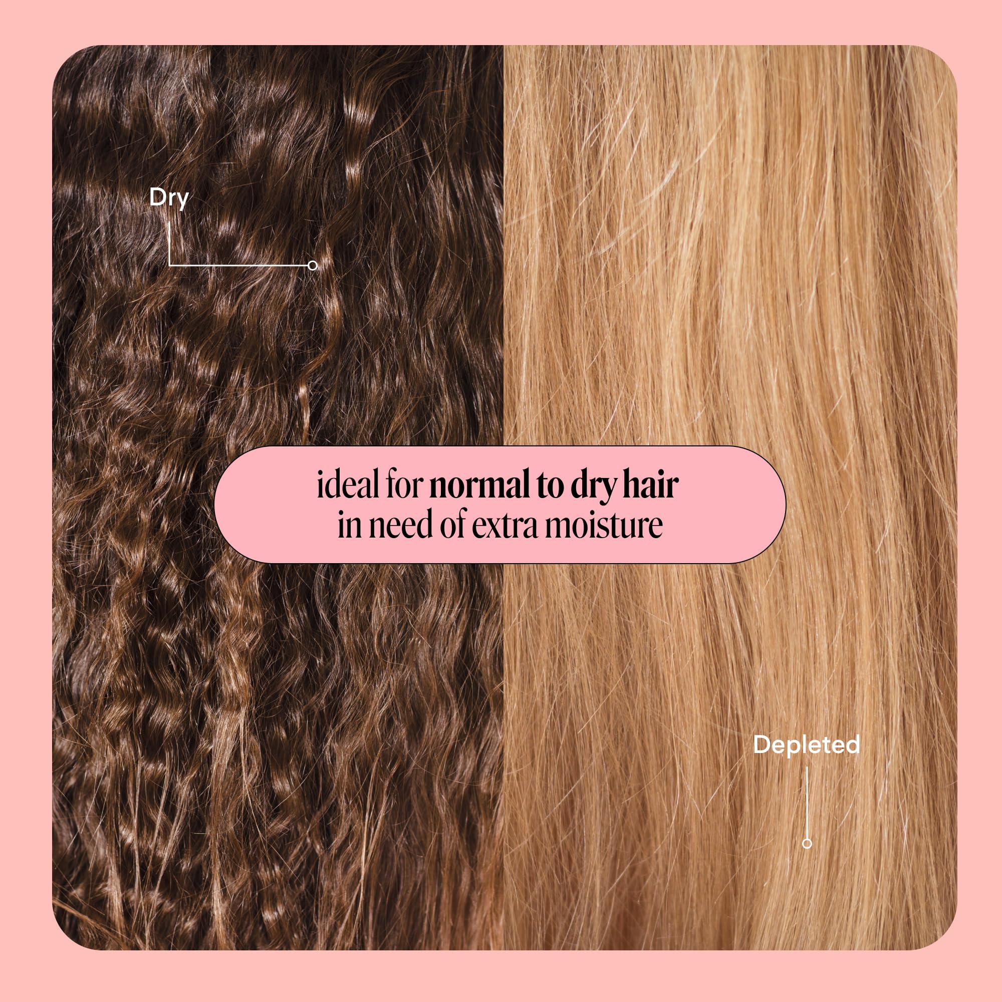 Cabello hidratado y brillo natural con MOISTURE de MONDAY Haircare