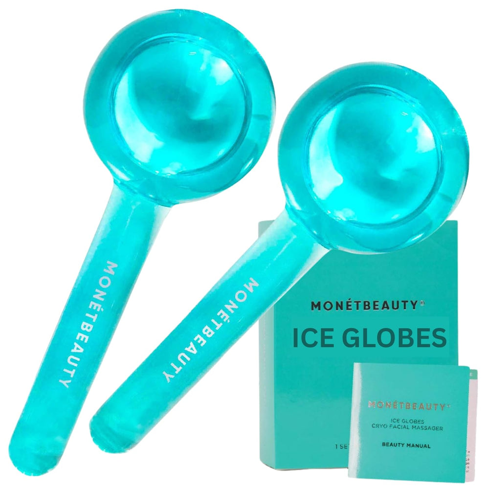 MonétBeauty bolas hielo rostro, para un masaje frío que refresca la piel