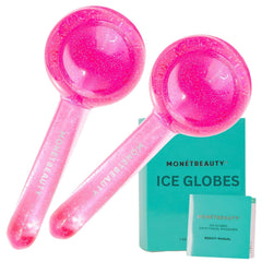 MonétBeauty globos de hielo para la cara usados diariamente para despertar la piel