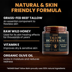 MONIER Bálsamo rostro para piel sensible facilita aplicación suave y nutritiva.