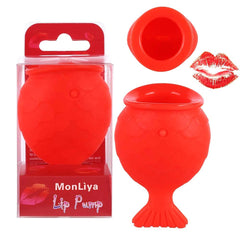 MonLiya Labios realzados con silicona en forma de pez para un efecto temporal