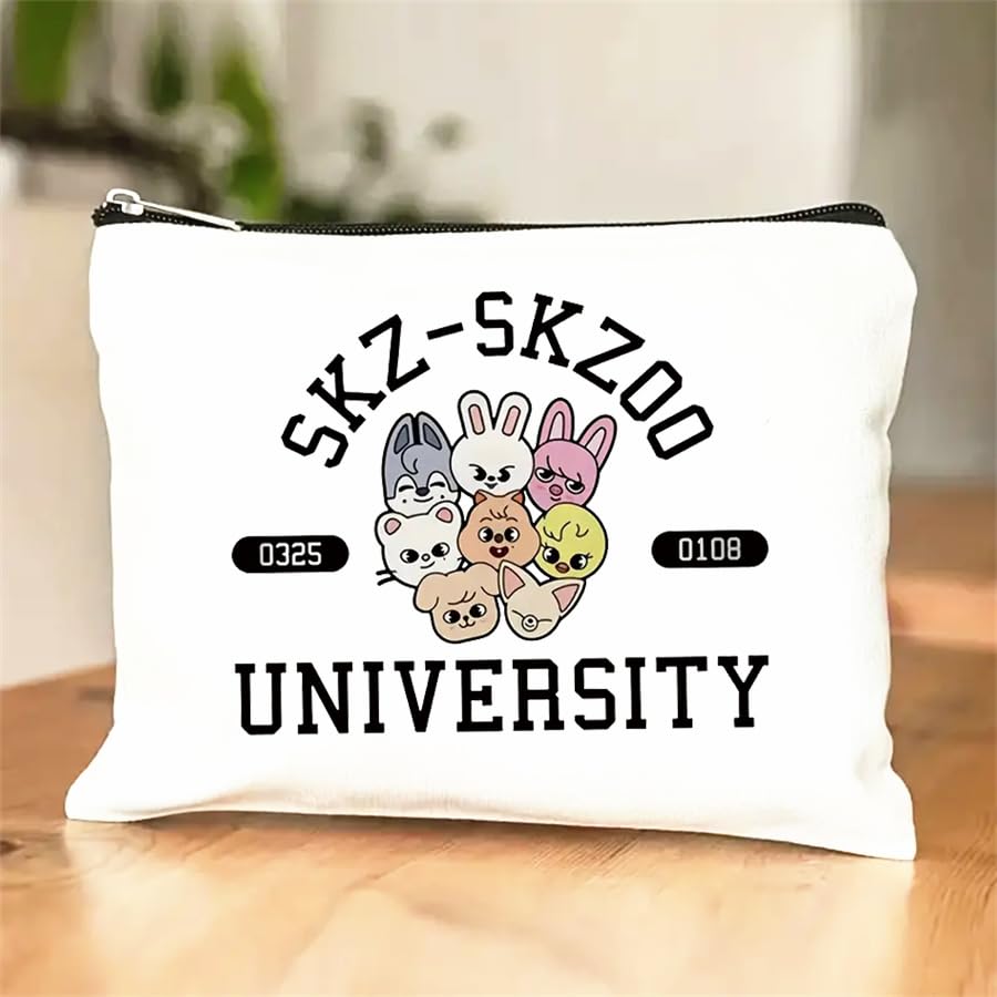 MONNYCAR Estuche SKZ: diseño frontal para regalo de fanático del K-Pop.