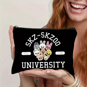 MONNYCAR Regalo para fan de K-Pop: estuche de maquillaje versátil.