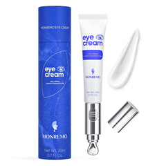 MONREMO crema de ojos con cafeína y cúrcuma para despertar la mirada.