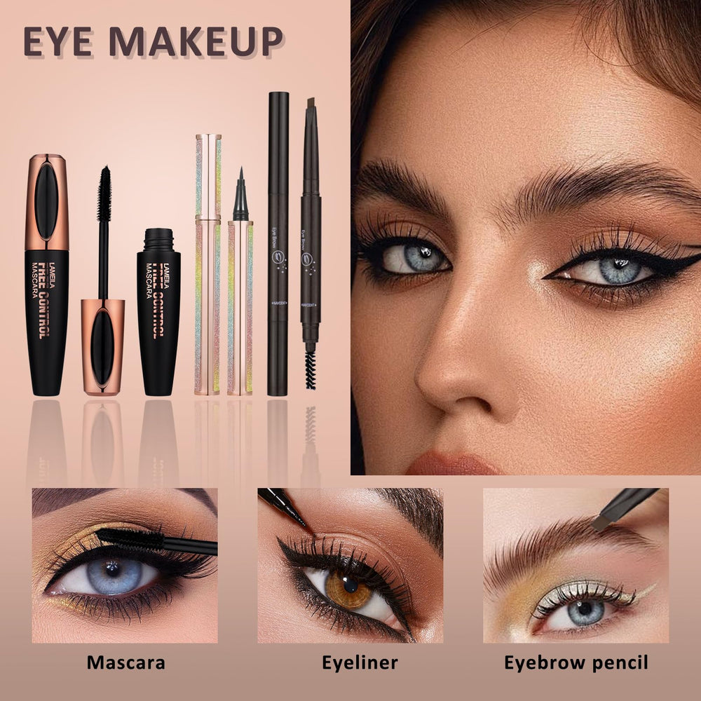 Mascara MONRUEVT et crayon yeux pour definition du regard
