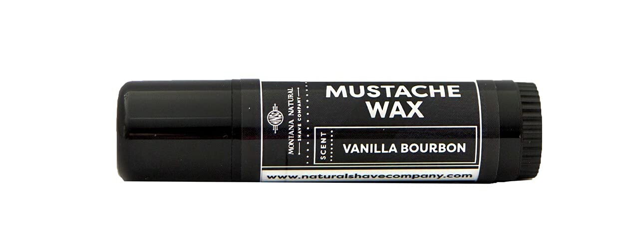 Montana Natural Shave Vanilla Bourbon Bigote Wax Uso diario cómodo