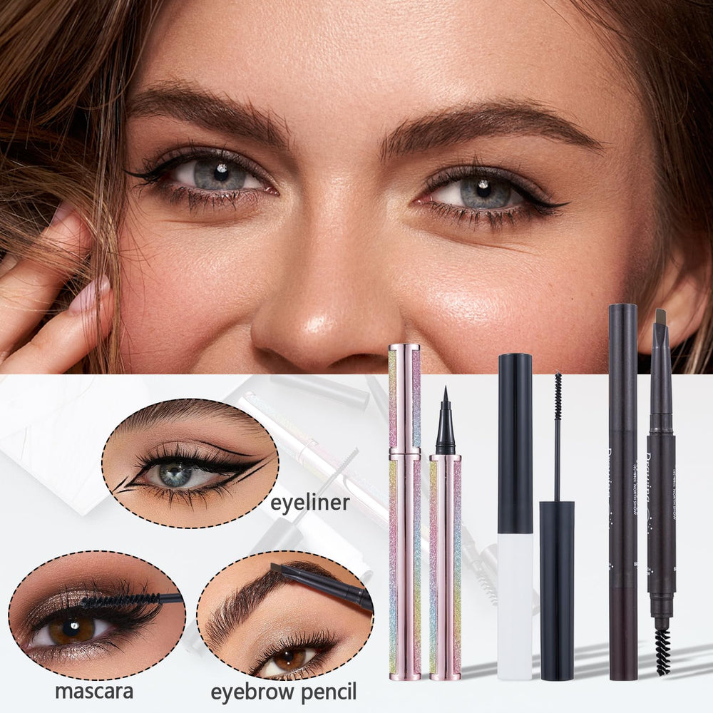 Moobirlet kit maquillaje máscara: pestañas definidas y volumen.