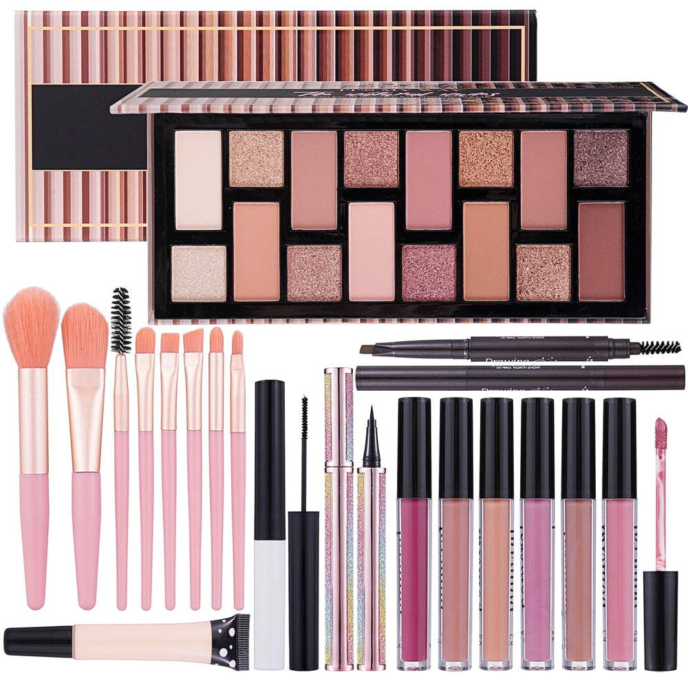 Moobirlet kit maquillaje paleta sombras: tonos versátiles para looks diarios.