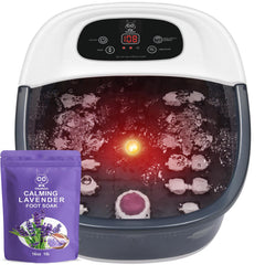 MoodRelish spa para pies con agua caliente para relajación de pies cansados.