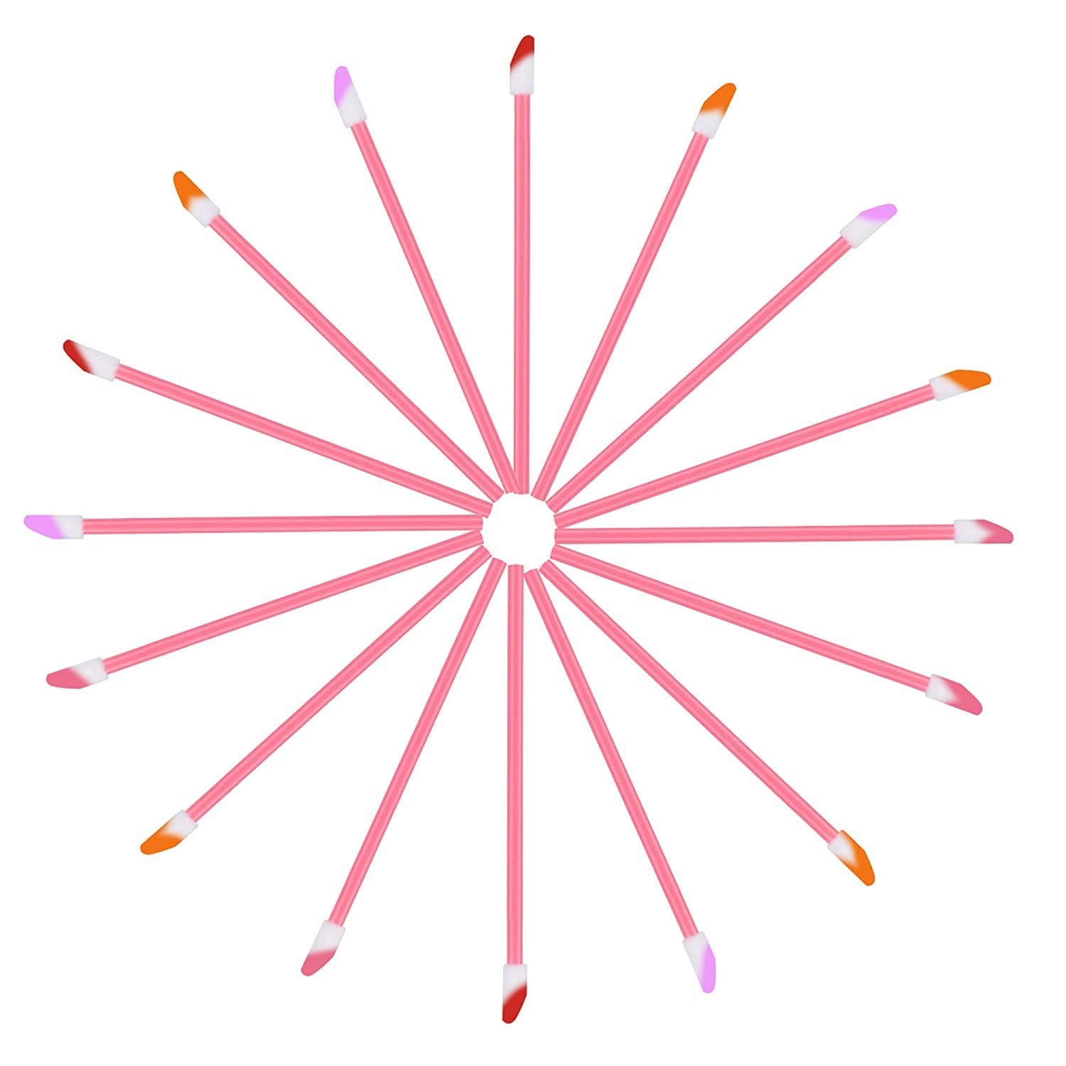 Mooerca aplicadores labiales desechables, materiales plásticos y fibras para higiene.