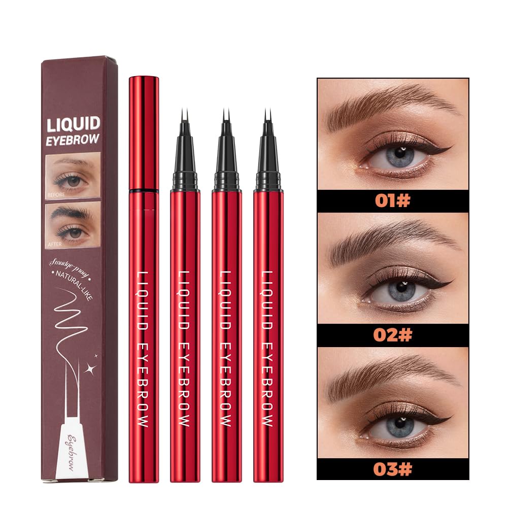 MOOMARTO Faux Brow aplicación suave y rápida para retoques diarios.