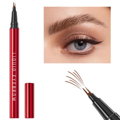 MOOMARTO Faux Brow mostrando efecto pelo para cejas densas al instante.