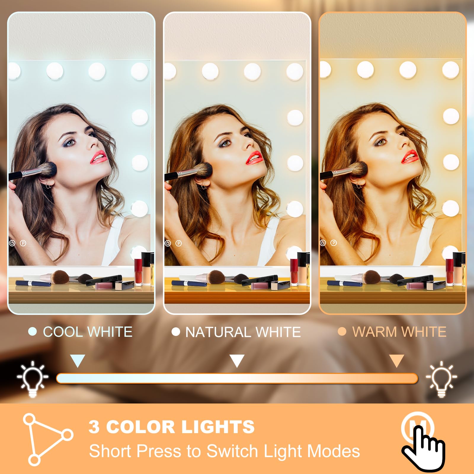 Moonee: modo de color con tres temperaturas para precisión de tonos.