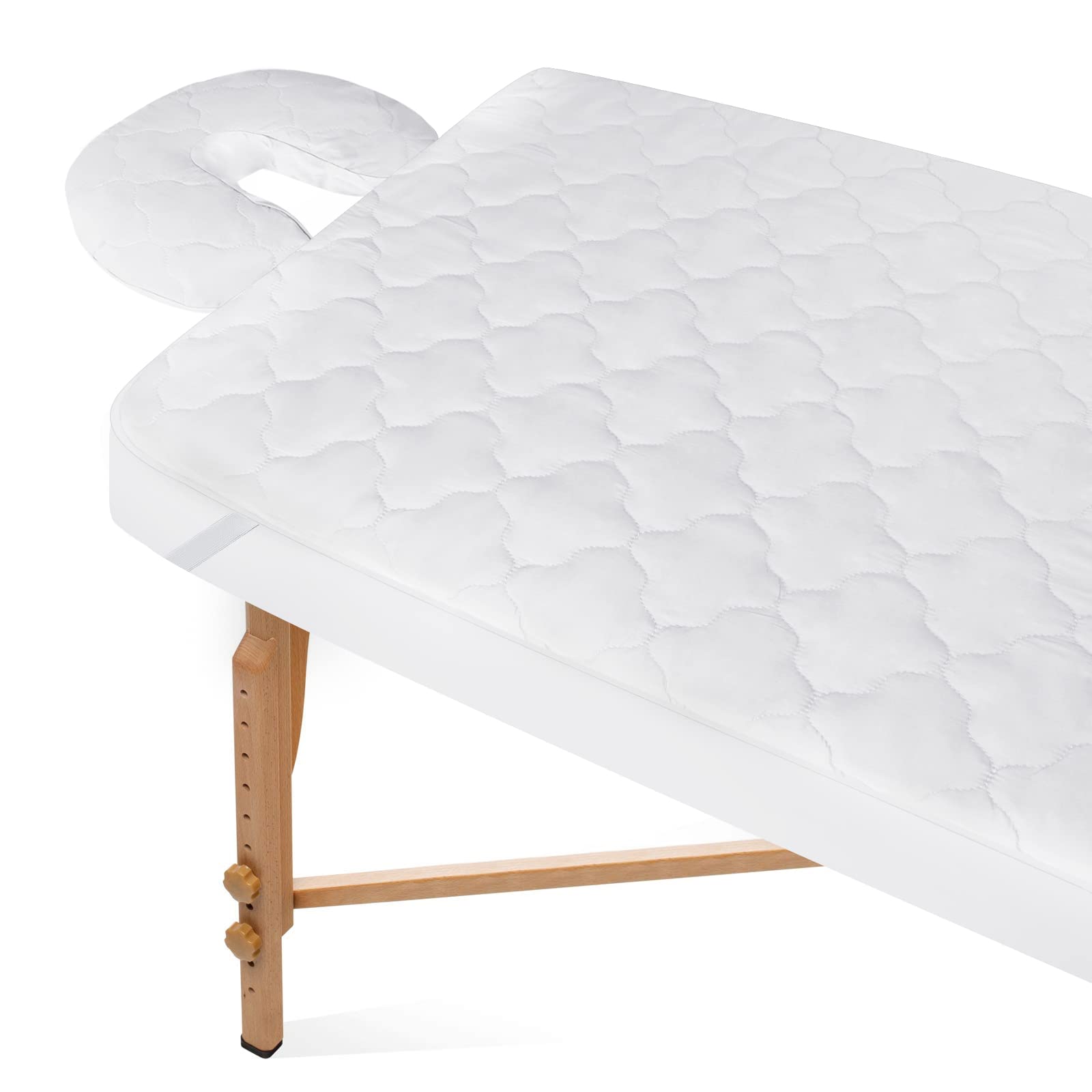 Moonsea sábanas impermeables para mesa de masajes, textura suave para mayor comodidad del cliente.