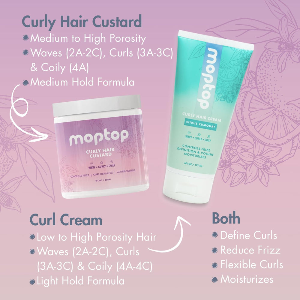 MopTop Gel Custard diffusé pour un séchage rapide et uniforme
