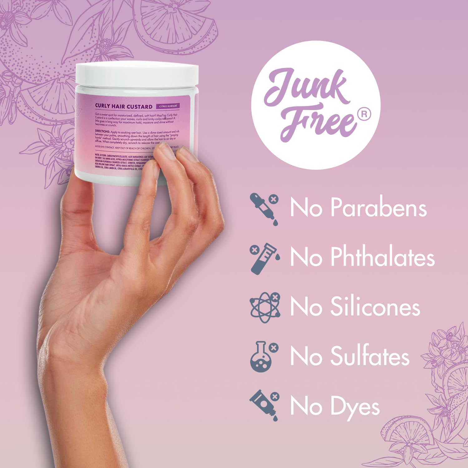 MopTop Gel Custard parfum Citrus Kumquat