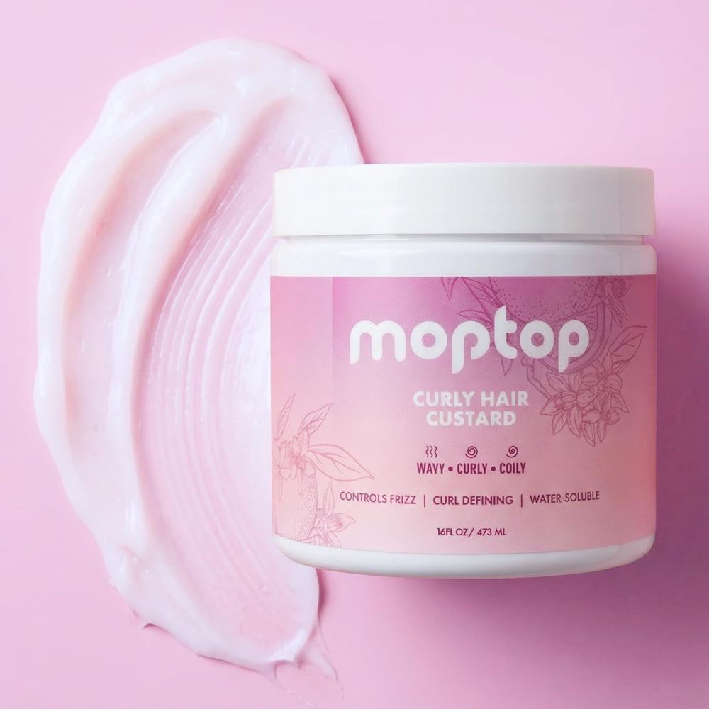 GEL Custard MopTop, texture légère pour coiffer les boucles