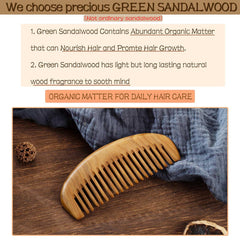 Este Moreinday peine de madera con dientes finos perfila cabello fino con precisión.