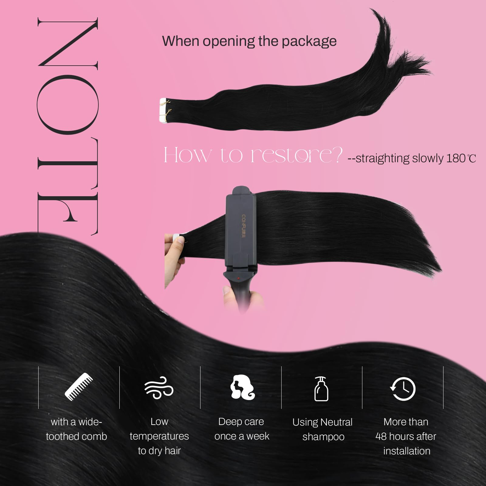 Moresoo colores naturales ombre y balayage para estilo suave.