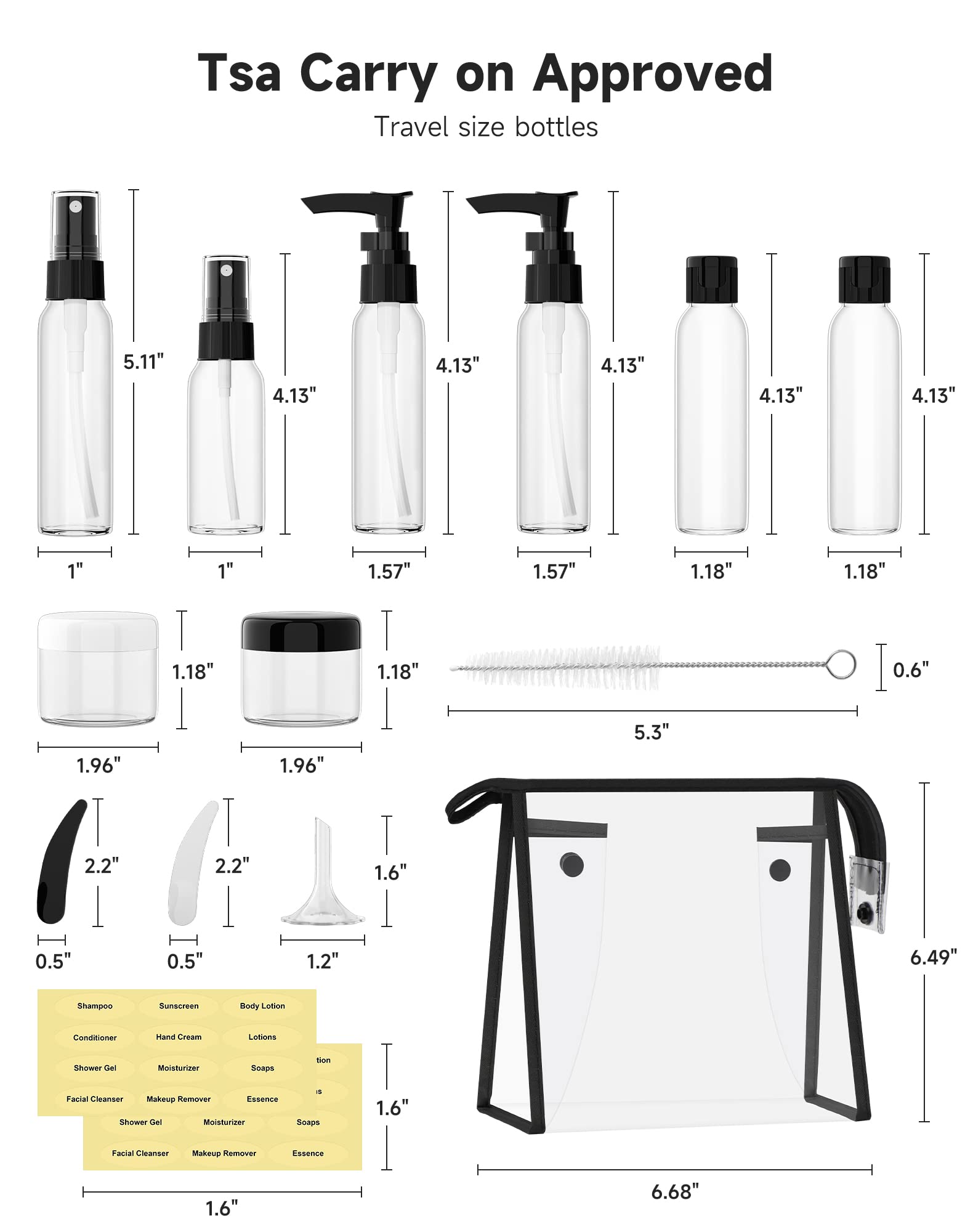 Cepillo de limpieza Morfone para mantener botellas higiénicas.