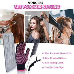 Almohadilla silicona de MORGLES para protección contra calor.
