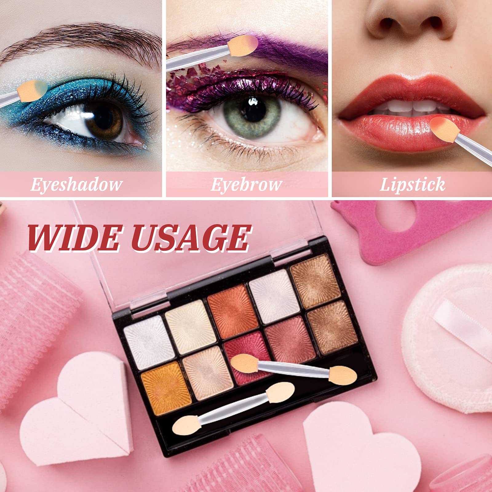 Morgles aplicadores desechables para uso profesional en belleza.