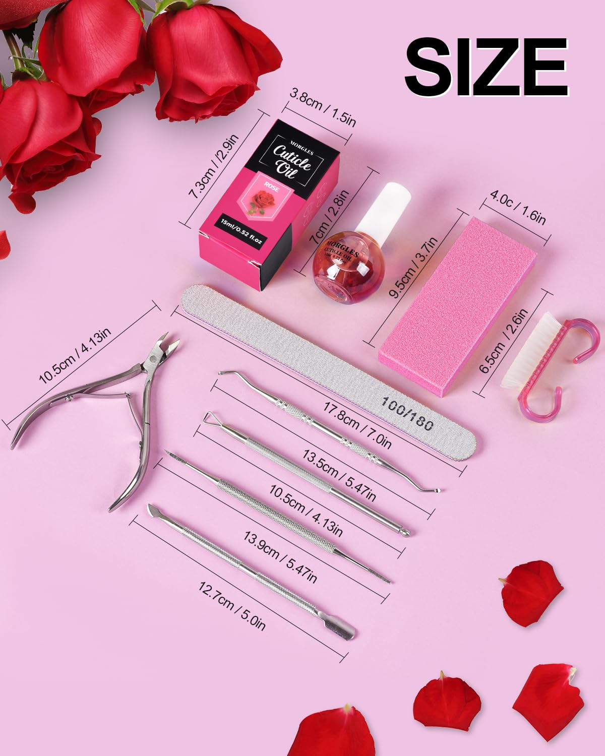 Levantador de uñas Morgles para levantar cutículas con precisión