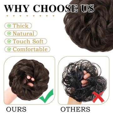 MORICA uso para ocasiones especiales: coleta y chignon fáciles de lograr.