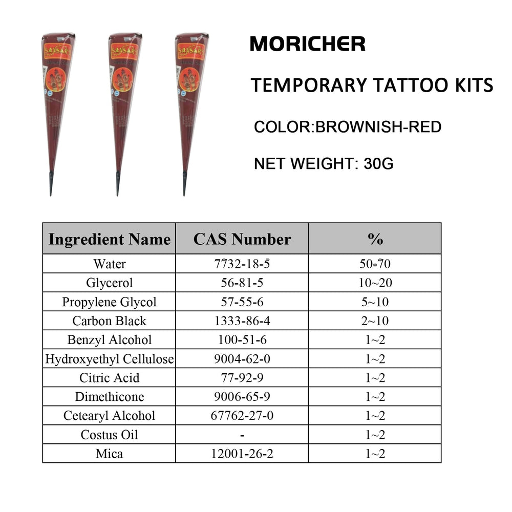 Conjunto Moricher para fiestas y eventos con tatuajes de henné.