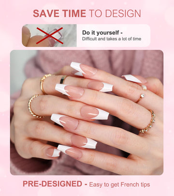 Morily kit uñas 15 tallas con lima de cristal para ajuste perfecto