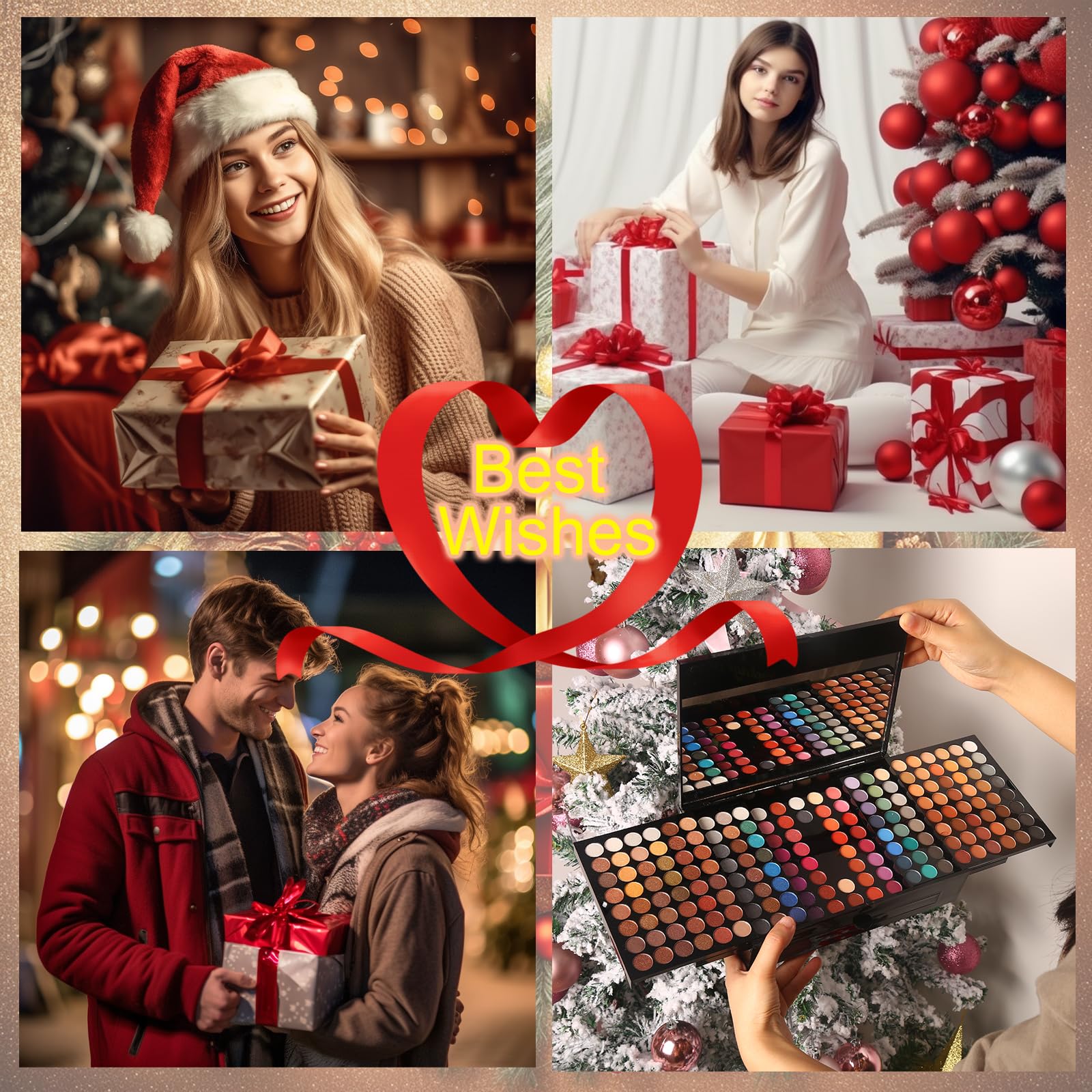MORNECA palette: fards à paupières mats pour couleurs durables.
