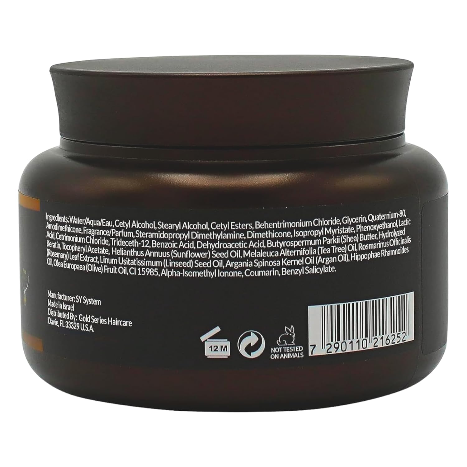 Moroccan Gold Series – Texture crème riche pour nourrir les longueurs en douceur.