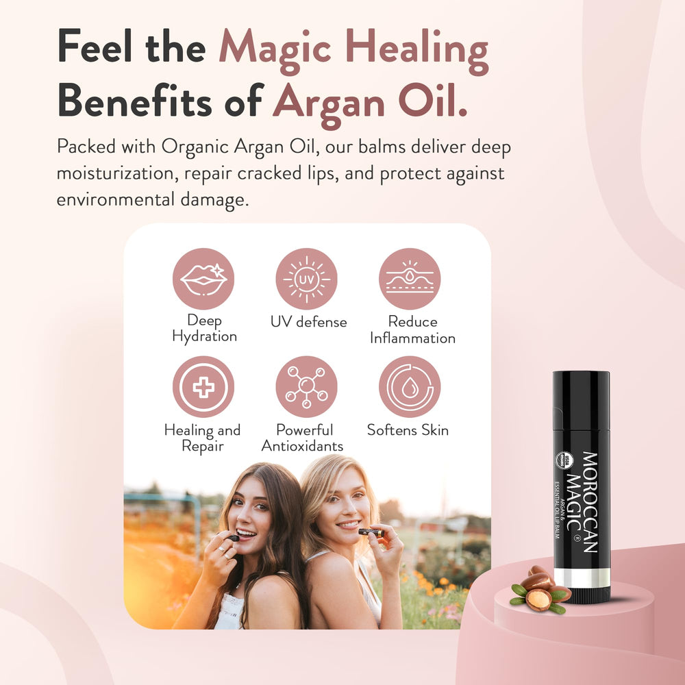 Moroccan Magic aceite de Argán para hidratación profunda de labios